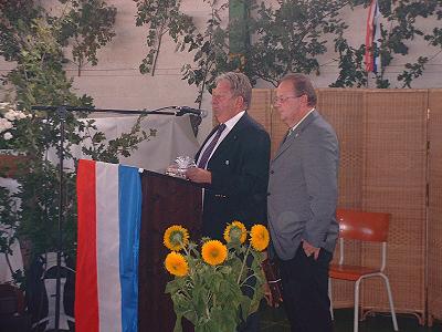 Herr Gerlach und Herr Kudling - 775-Jahrfeier in Möhnsen