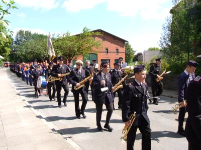 Amtswehrfest 2009 in Fuhlenhagen - Marsch durch Fuhlenhagen