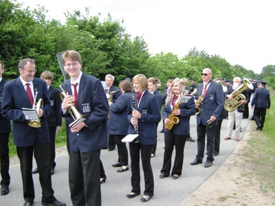 Amtswehrfest Amt Schwarzenbek Land 2012 in Havekost mit dem Musikzug Möhnsen