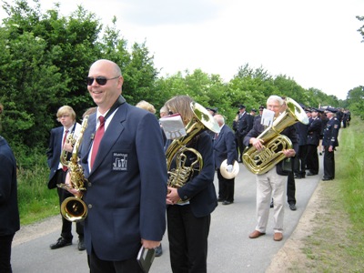 Amtswehrfest Amt Schwarzenbek Land 2012 in Havekost mit dem Musikzug Möhnsen