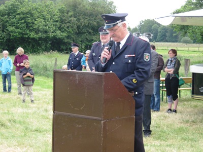 Amtswehrfest Amt Schwarzenbek Land 2012 in Havekost mit dem Musikzug Möhnsen