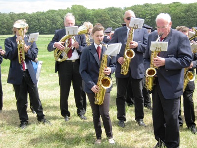 Amtswehrfest Amt Schwarzenbek Land 2012 in Havekost mit dem Musikzug Möhnsen