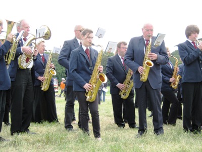 Amtswehrfest Amt Schwarzenbek Land 2012 in Havekost mit dem Musikzug Möhnsen