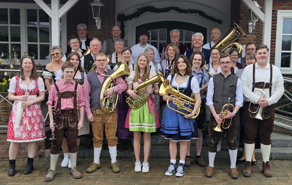 Möhnsener Musikanten beim Böhmischer Nachmittag 2025
