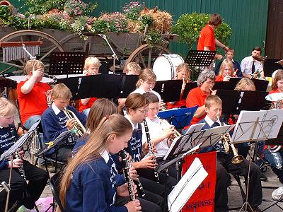 Geimeinsames Konzert Jugendblasorchzester Sachsenswald mit Køge Musikskoles Messingensemble