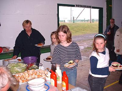 Feier Jugendblasorchester Sachsenwald und Køge Musikskoles Messingensemble in der Sporthalle Möhnsen