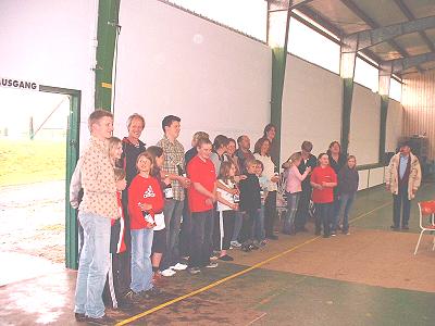 Gasteltern - Feier Jugendblasorchester Sachsenwald und Køge Musikskoles Messingensemble in der Sporthalle Möhnsen