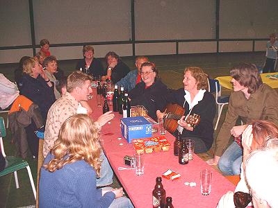 Feier Jugendblasorchester Sachsenswald und Køge Musikskoles Messingorkestret in der Sporthalle Möhnsen