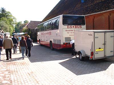 Gemeinsames Frühsück Jugendblasorchester Sachsenswald und Køge Musikskoles Messingorkestret im Bürgerhaus