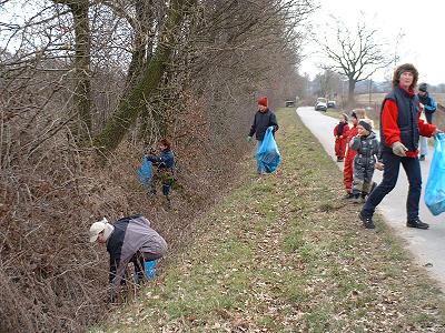 Die jüngsten eifrig dabei