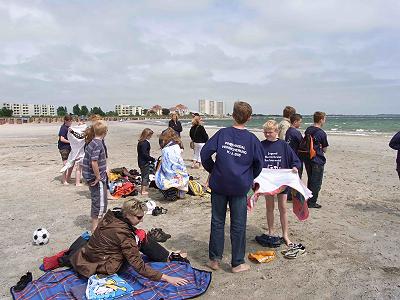 Am Strand von Burg auf Fehmarn