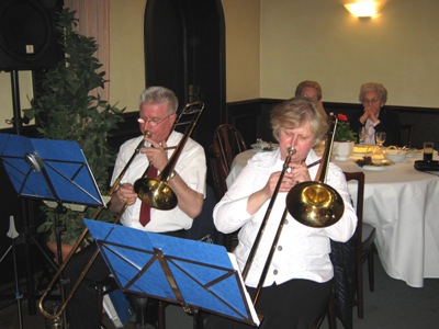 Frühlngskonzert 2012 des Musikzuges Möhnsen im Gasthof Hamester in Basthorst