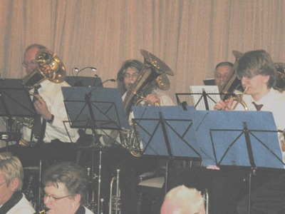 Frühlngskonzert 2012 des Musikzuges Möhnsen im Gasthof Hamester in Basthorst
