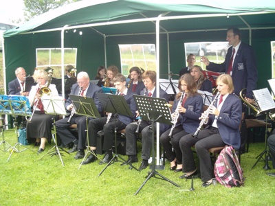 Kinderfest 2012 in Fuhlenhagen mit Musikzug und Jugendblasorchester aus Möhnsen