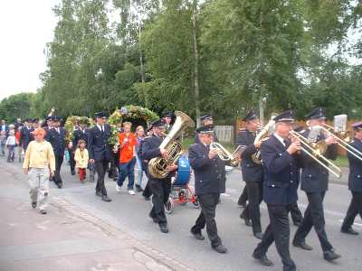 Kinderfest in Grabau auf dem Umzug