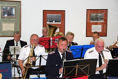 Musikzug Möhnsen beim Grillfest der FF Kasseburg