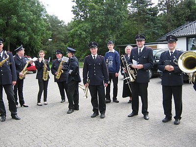 Schützenfest 2011 in Gülzow - beim alten König