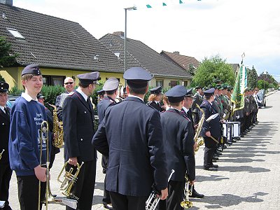 Schützenfest 2011 in Gülzow - beim alten König