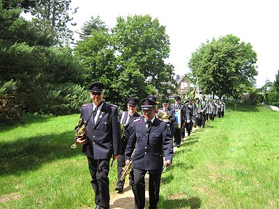 Schützenfest 2011 in Gülzow - Bei der Königsabholung