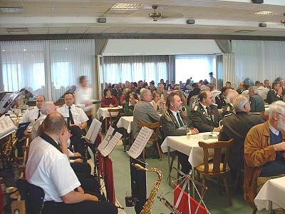 Musikzug Möhnsen im Schützenheim Gülzow