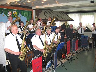 Schützenfest 2010 in Gülzow -  In der Schützenhalle 