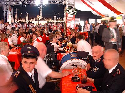 Schützenausmarsch Hannover - im Herrenhäuser Festzelt