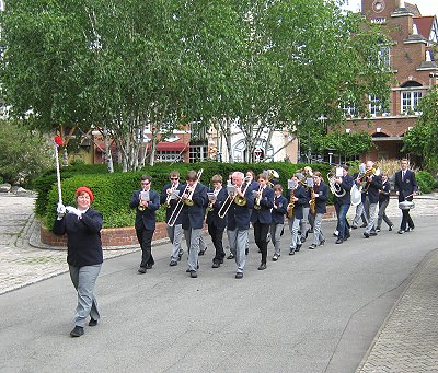 Das Jugendblasoarchester 2011 im Heidepark Soltau