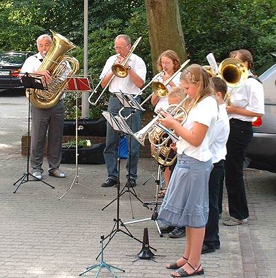 Hochzeitsständchen in Hamburg Volksdorf