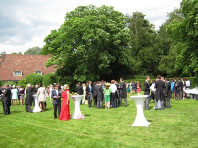 Hochzeit von Milana von Ruffin, älteste Tochter von Vicky Leandros. Der Musikzug Möhnsen lieferte 4 Stunden beste Unterhaltung