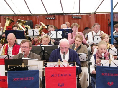 101. Holzfest 2012 in Greven mit dem Musikzug Möhnsen