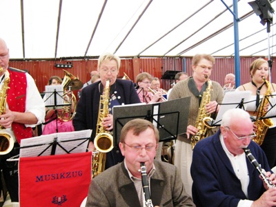 101. Holzfest 2012 in Greven mit dem Musikzug Möhnsen