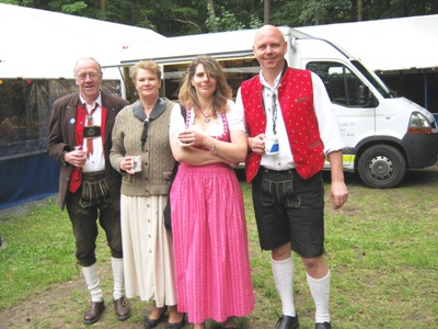 101. Holzfest 2012 in Greven mit dem Musikzug Möhnsen