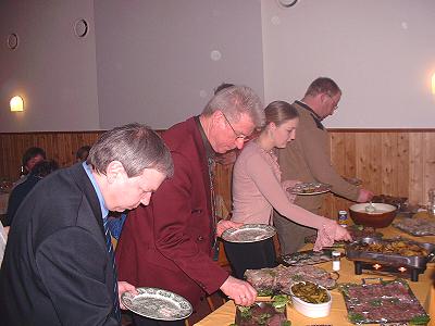 Trompeter Heini ein ausgezeichneter Koch