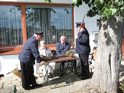 Jugendblasorchester Sachsenwald beim Kinderfest in Möhnsen