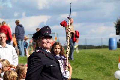 Jugendblasorchester Sachsenwald beim Kinderfest in Möhnsen