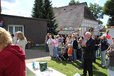 Jugendblasorchester Sachsenwald beim Kinderfest in Möhnsen