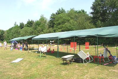 Jugendblasorchester Sachsenwald spielte auf der Kinderolympiade in Kuddewörde