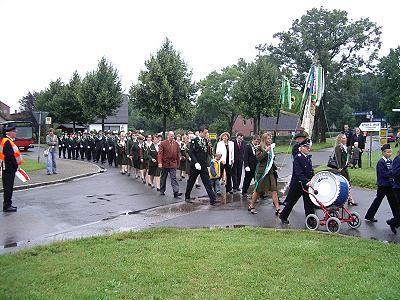 Königsabholung 2007 in Möhnsen