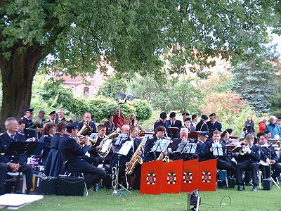 Lichterfestfest 2007 in Mölln - Musikzug Güster spielt