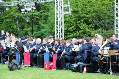 Musikzug Möhnsen auf dem Lichterfestfest 2012 in Mölln