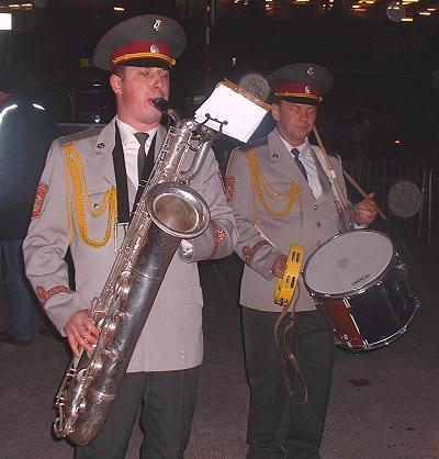 Internationale Musikparade 2006 in Hamburg - Militärorchester Odessa