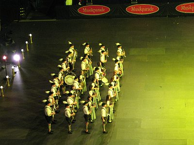 Musikparade 2011 in der o2 World in Hamburg - Blaskapelle Bad Bayersoien - Bild anklicken zum Vergrößern