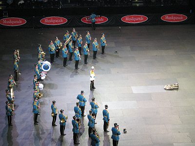 Musikparade 2011 in der o2 World in Hamburg - Zentralorchester des Verteidigungsministeriums aus Kasachstan - Bild anklicken zum Vergrößern