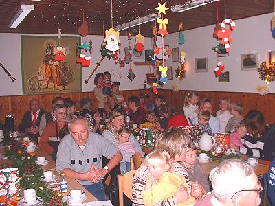 Nikolausfeier Mühlenrade - Eltern, Gäste, Kinder