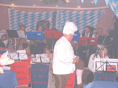 Armin spielt die Löffelpolka auf dem 2. Basthorster Oktoberfest