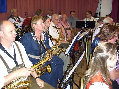 Musikzug Möhnsen beim Oktoberfest der Provinzial