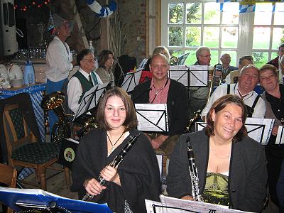 Musikzug Möhnsen beim 1.Oktoberfest in Kasseburg