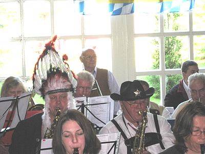 Musikzug Möhnsen beim 1.Oktoberfest in Kasseburg