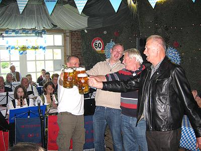 Musikzug Möhnsen beim 1. Oktoberfest in Kasseburg 2010