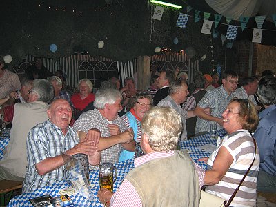 Musikzug Möhnsen beim 2.Oktoberfest in Kasseburg